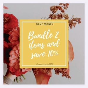 Bundle 2 items and save 10%